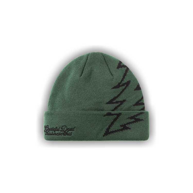 Buy thisisneverthat x Greatful Dead Lightning Beanie 'Moss