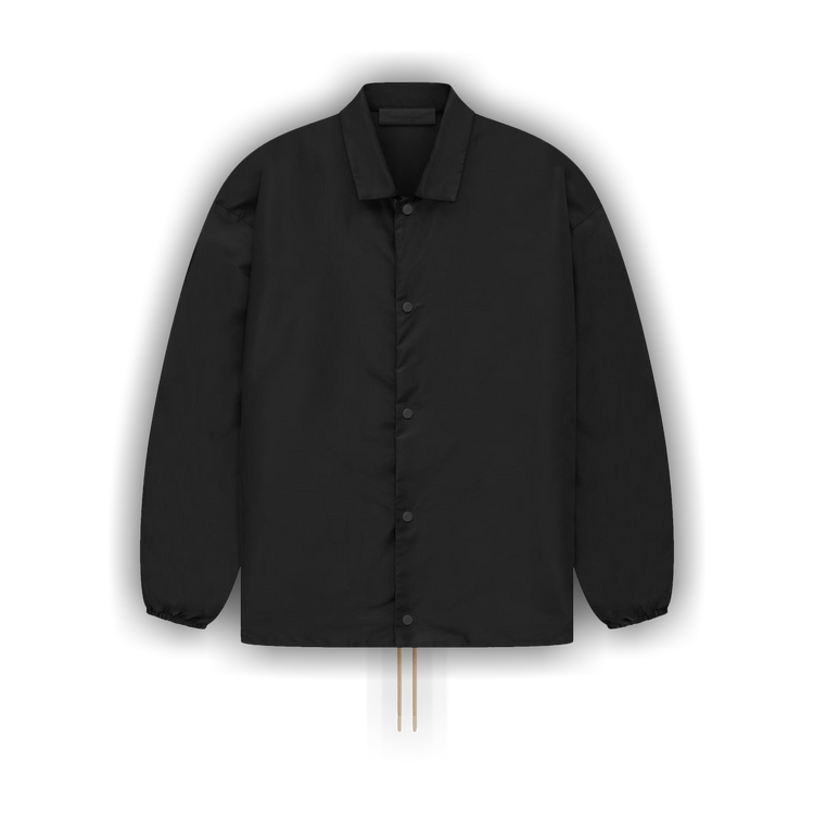 Buy Fear of God Essentials Coaches Jacket 'Black' - 202SP232010F