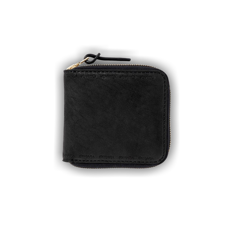 Buy Visvim Leather Bi Fold Wallet 'Black' - 123103003022 BLAC | GOAT