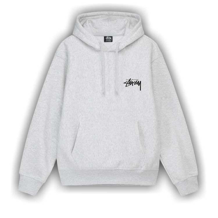 Buy Stussy Diced Out Hoodie 'Ash Heather' - 1924971 ASH Buy Stussy Diced Out Hoodie 'Ash Heather' - 1924971 ASH