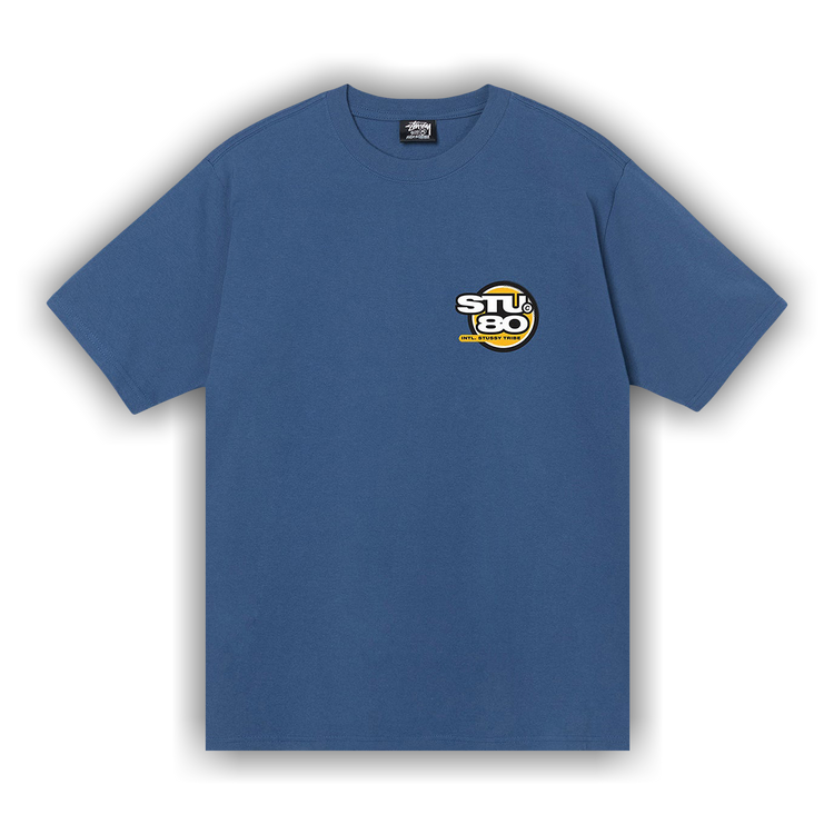 Buy Stussy Hot 80 Tee 'Midnight' - 1904964 MIDN | GOAT