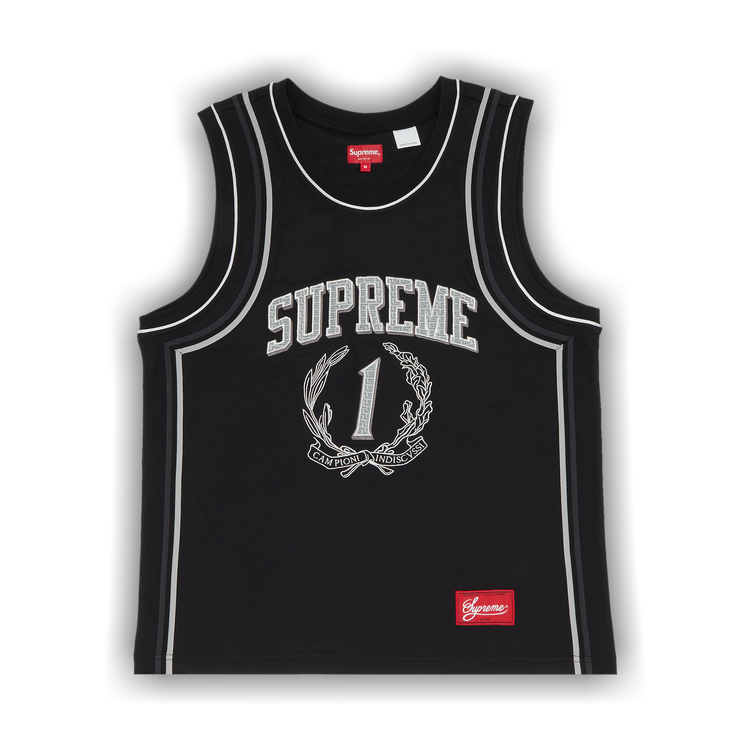 Buy Supreme Campioni Basketball Jersey 'Black' - SS23KN80