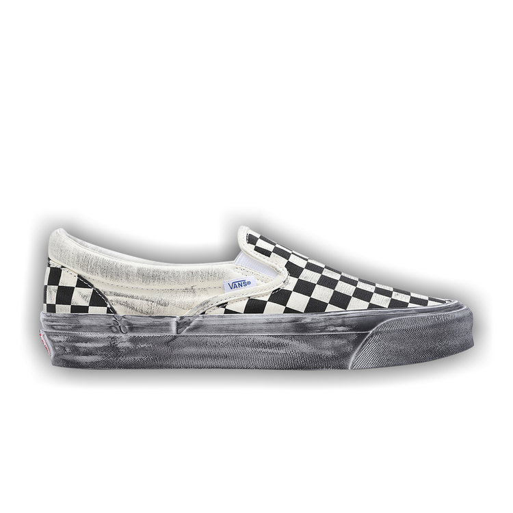 Buy Vans OG Classic Slip-On LX 'Stressed - Black Checkerboard