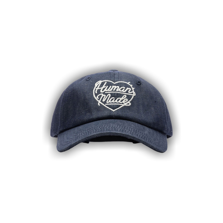 Buy Human Made 6 Panel Denim Cap 'Indigo' - HM25GD018 INDI Buy Human Made 6 Panel Denim Cap 'Indigo' - HM25GD018 INDI