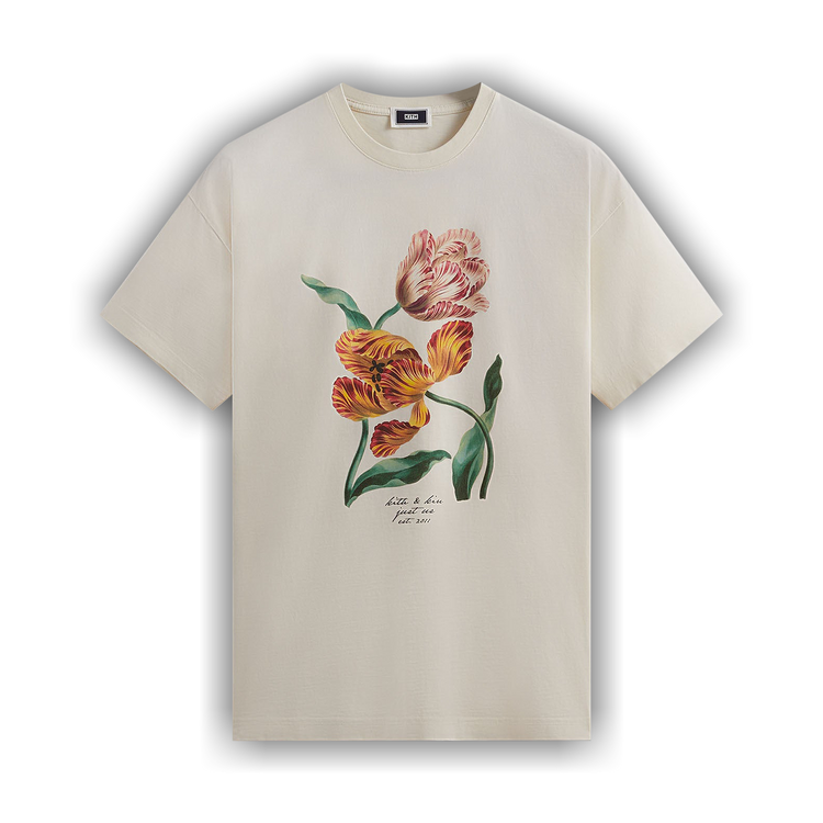 Buy Kith Tulip Vintage Tee 'Sandrift' - KHM031560 104 | GOAT