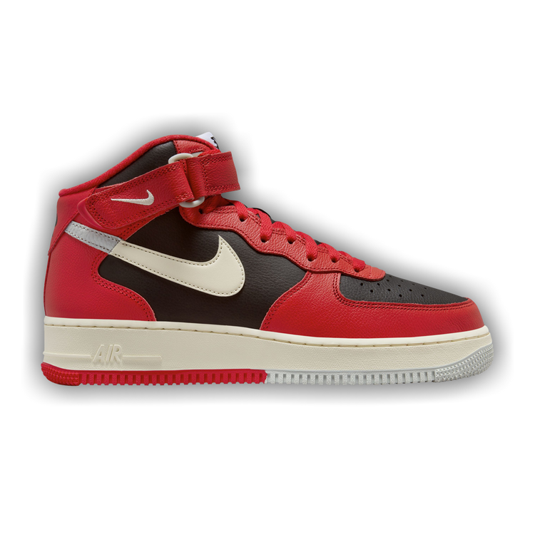 Red air force 1 mid hotsell
