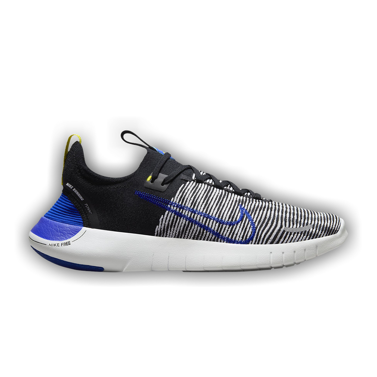Size 10.5 Free RN Next Nature Black Racer Blue