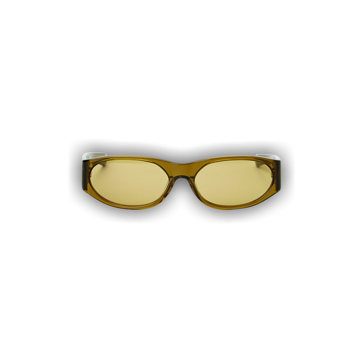 Buy Flatlist Eddie Kyu Sunglasses 'Crystal Olive/Smoked Olive Lens