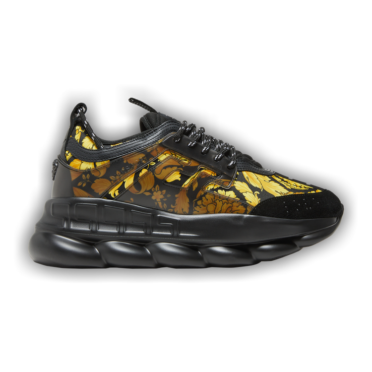 Versace chain reaction black and gold best sale