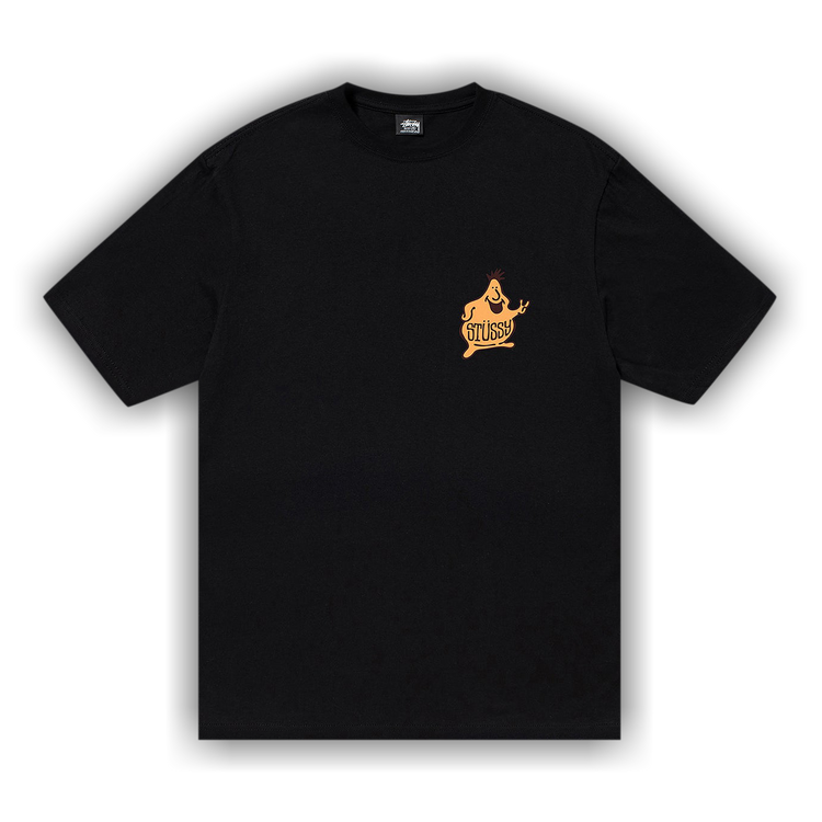 Buy Stussy Mr. Blob Spiral Tee 'Black' - 1904961 BLAC | GOAT