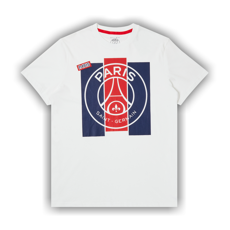 Buy Paris Saint-Germain Big Logo T-Shirt 'White' - P14881