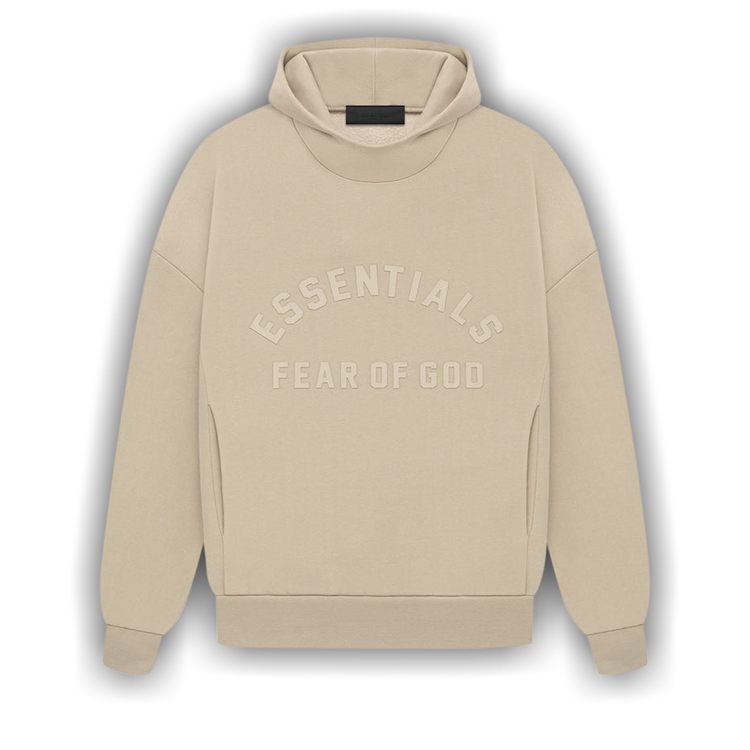 Essentials sales beige hoodie