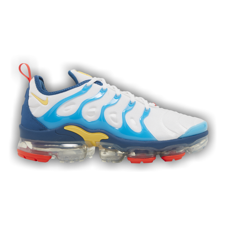 Nike vapormax plus white/blue force/blue fury cheap