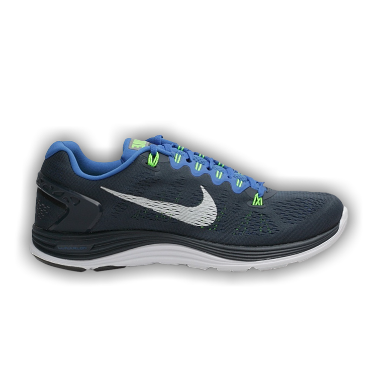 Buy LunarGlide+ 5 'Armory Blue Flash Lime' - 599160 414 | GOAT