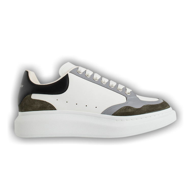 Buy Alexander McQueen Oversized Sneaker 'White Khaki Grey