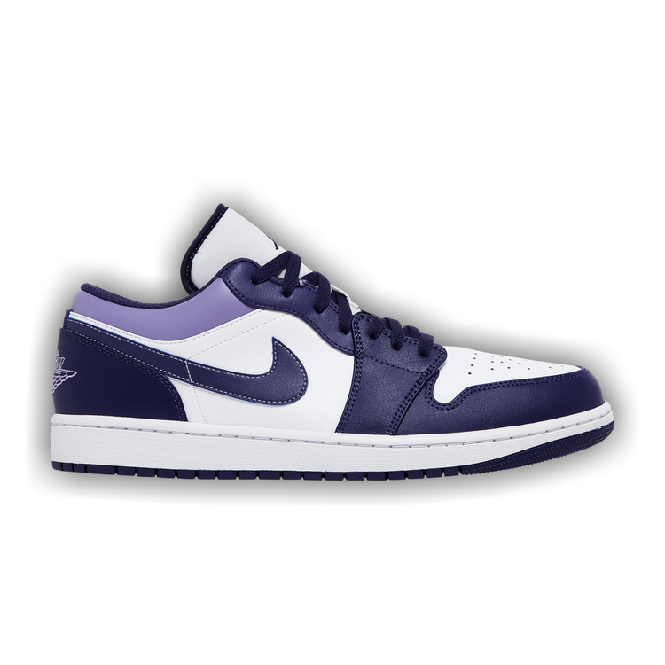 Nike Air Jordan 1 AJ1 Low Court Purple White Black Sneakers
