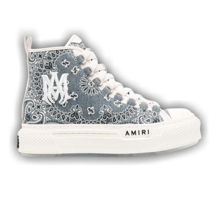 Size 7.0 Amiri Wmns Court High 'Bandana - Baby Blue'