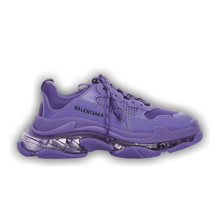 Balenciaga purple triple s deals