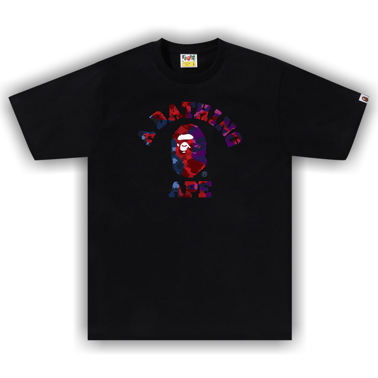 Bape mix camo shark tee on sale