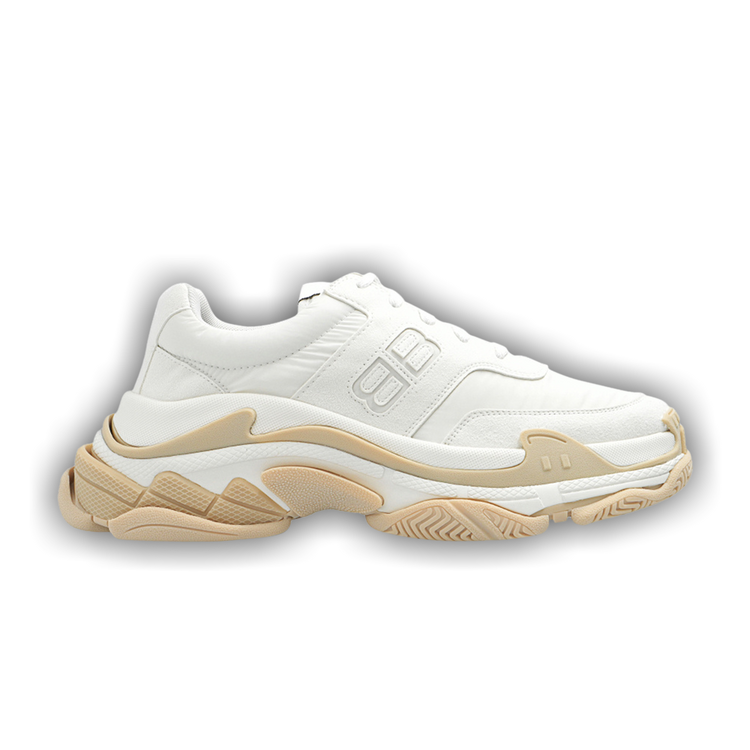 関税込【BALENCIAGA】トリプル S トレーナー Eggshell Buy Balenciaga Wmns Triple S 'Eggshell Sand Beige' - 710156