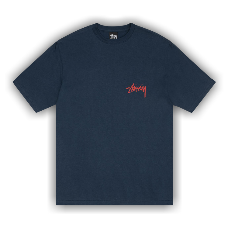 Buy Stussy Skate Tough Tee 'Navy' - 1904935 NAVY | GOAT