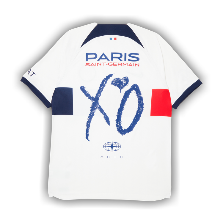 Paris Saint-Germain Teams Up With The Weeknd For A Unique Jersey Release  Vanity Teen 虚荣青年 Lifestyle & New Faces Magazine