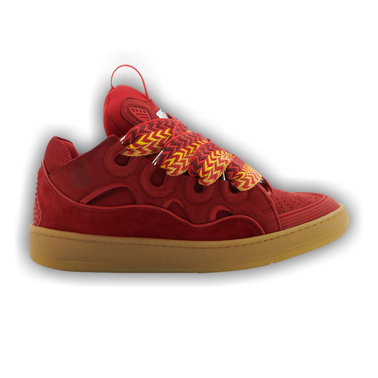 Buy Lanvin Curb Sneakers 'Poppy Red Gum' - FM SKRK11 DRAG