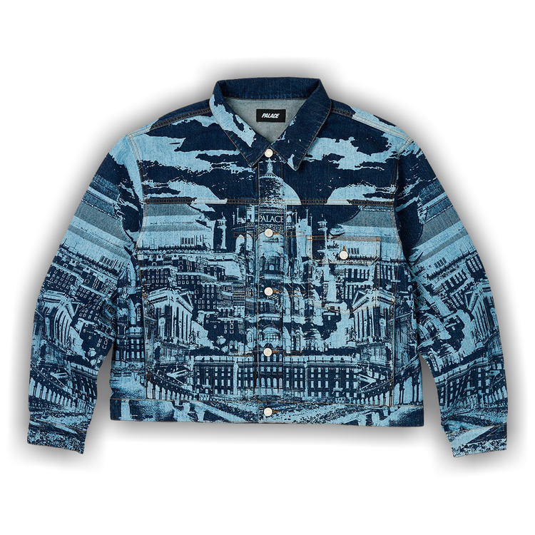 Palace Denim Jacket Black Men's - FW23 - US
