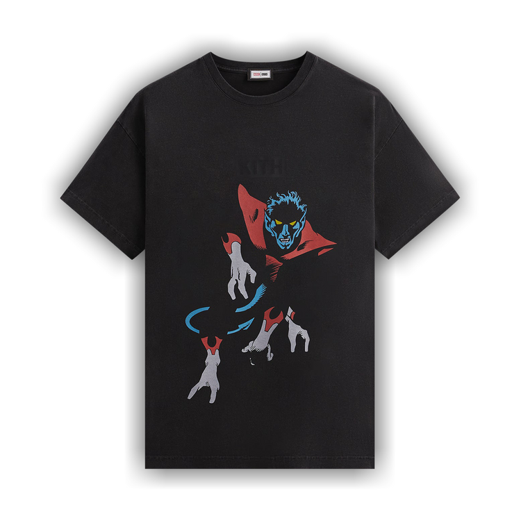 ☆ KITH x X-MEN Nightcrawler vintage tee コラボTシャツ ☆ Kith x Marvel X-Men Nightcrawler Vintage Tee Black PH Men's
