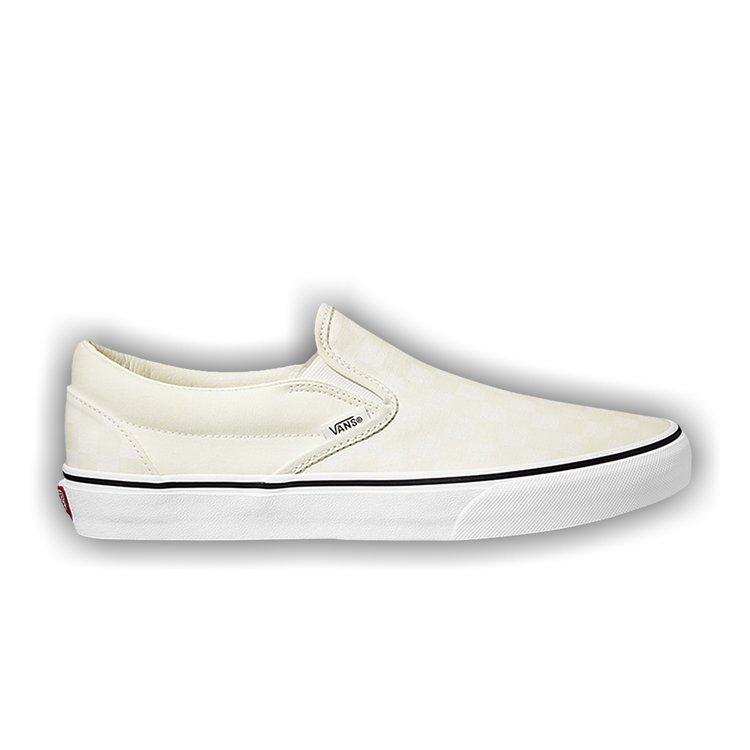 Vans classic slip on birch true white top