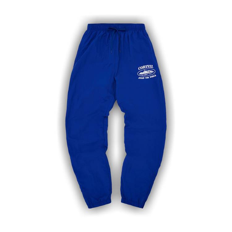 Size l Corteiz Shukushuku Bottoms 'Royal Blue'