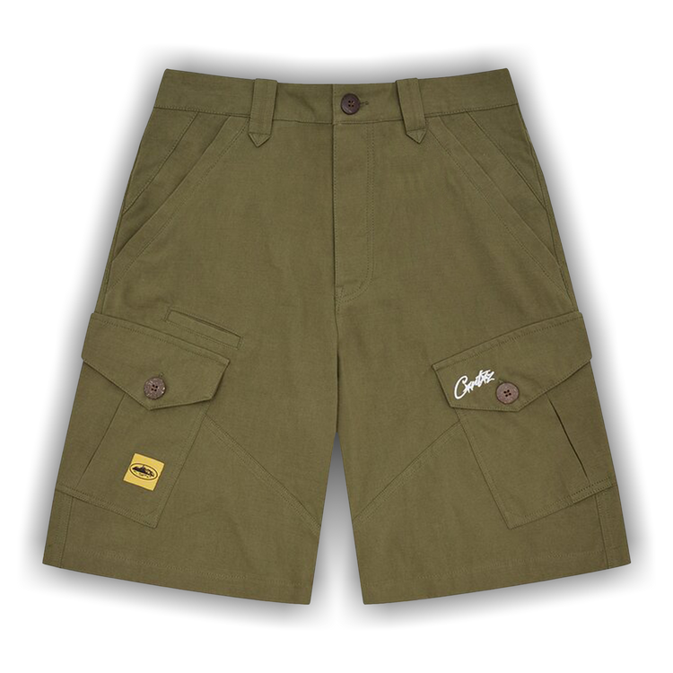 Buy Corteiz Storm Cargo Shorts 'Khaki' - 8127 1FW230202SCS KHAK | GOAT