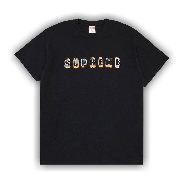 【SUPREME】ANNOUNCING T-SHIRT BLACK 25SS Supreme Announcing Tee Black Men's - SS25 - US