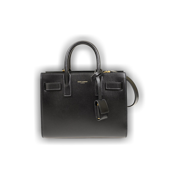 SAINT LAURENT PARIS｜ (378299 02G9W 1000) Buy Saint Laurent Sac De Jour Tote Bag 'Black' - 392035