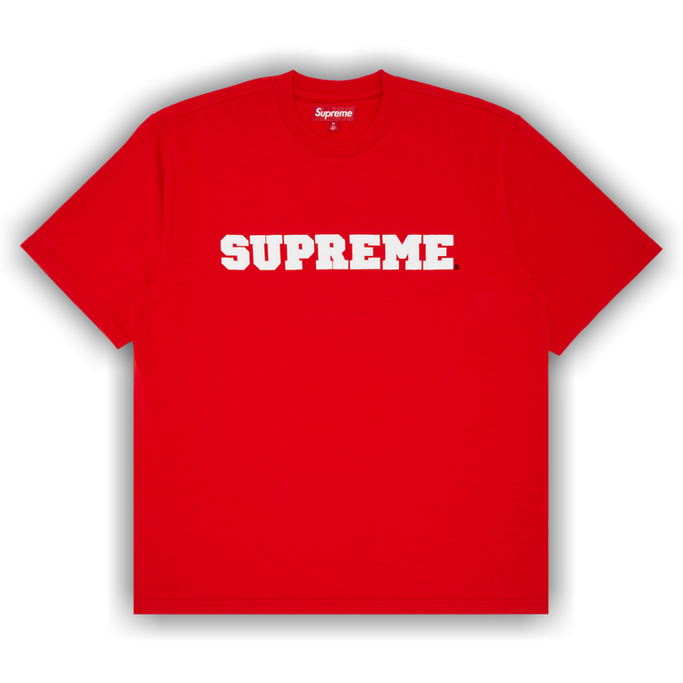 Buy Supreme Collegiate Short-Sleeve Top 'Red' - FW23KN78 RED | GOAT