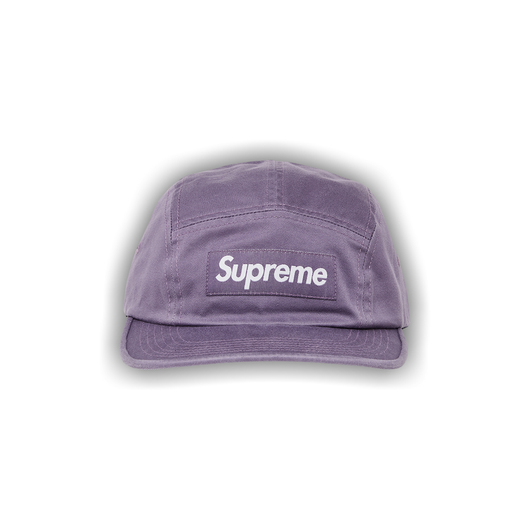 Buy Supreme Washed Chino Twill Camp Cap 'Dusty Purple