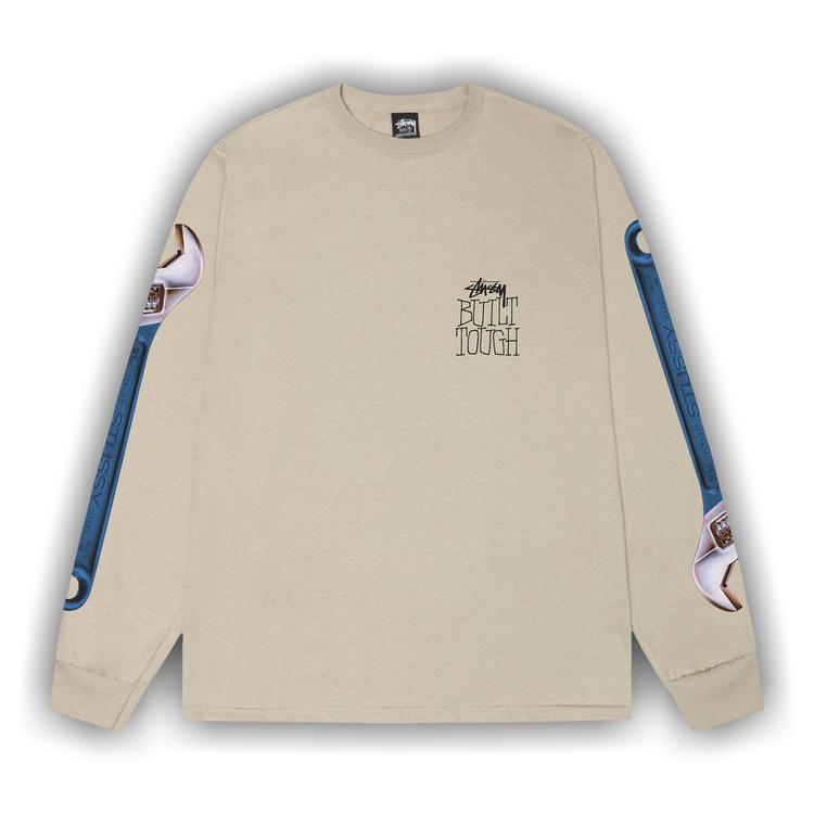Buy Stussy Wrench Long-Sleeve Tee 'Khaki' - 1994949 KHAK | GOAT