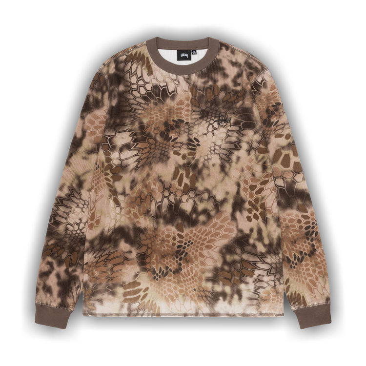 Buy Stussy Kryptek Camo Long-Sleeve Thermal 'Highlander' - 1140336