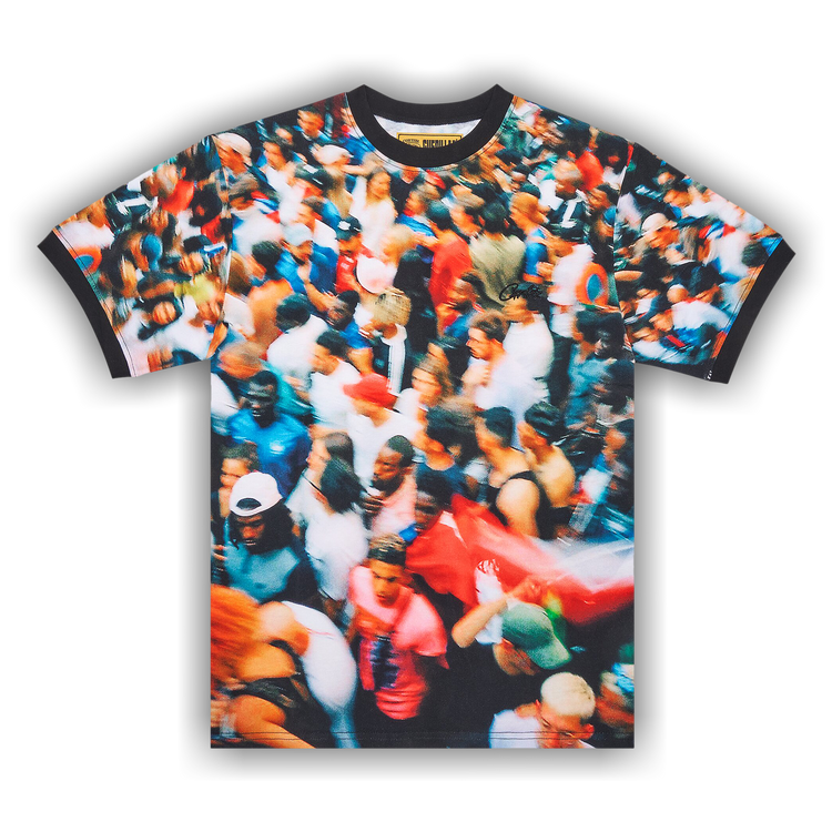 Buy Corteiz World Cup Chaos Ribbed T-Shirt 'Multicolor' - 8127