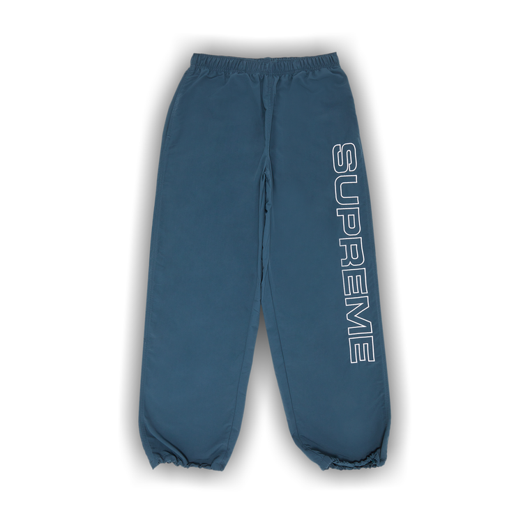 Buy Supreme Spellout Embroidered Track Pant 'Dark Blue' - FW23P99 DARK BLUE  | GOAT