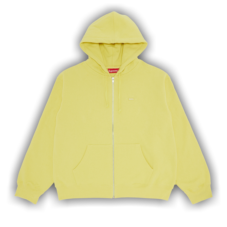 Buy Supreme Small Box Zip Up Hooded Sweatshirt Acid Yellow FW23SW40 ACID YELLOW GOAT CA