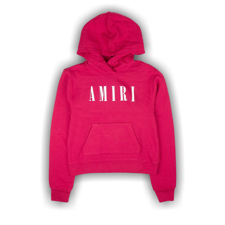 Buy Amiri Core Logo Fitted Hoodie Pink WJLH001 651 PINK GOAT SA