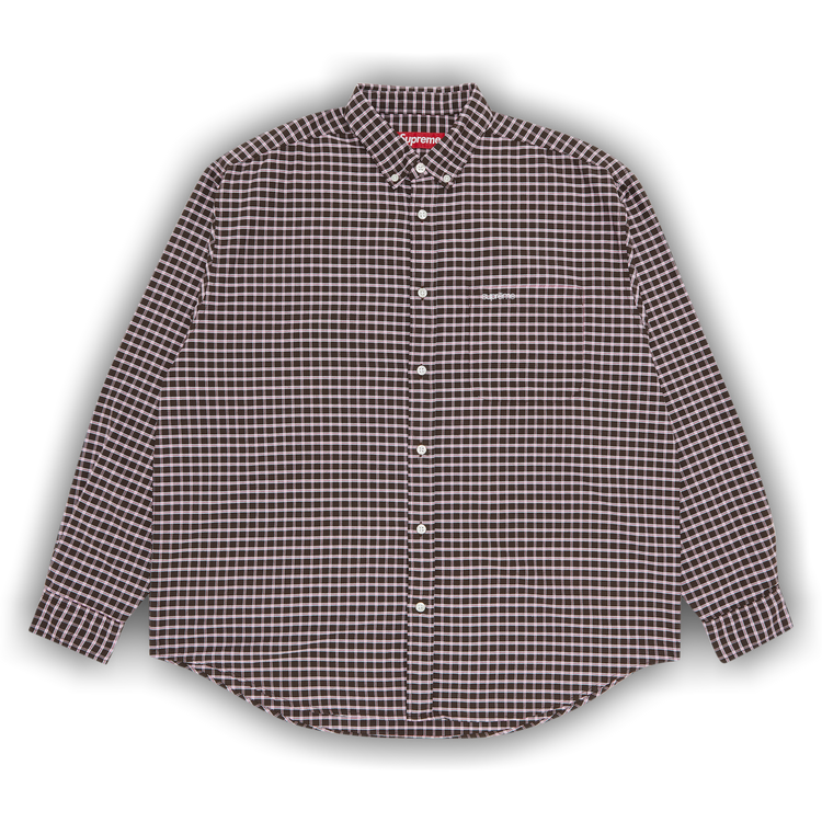 Buy Supreme Loose Fit Oxford Shirt 'Brown Plaid' - FW23S3 BROWN