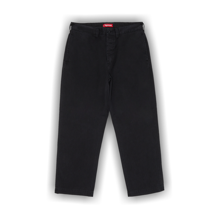 【美品】Supreme chino pant / black 36【23F/W】 Supreme Chino Pant Black - Buy at Hypeneedz