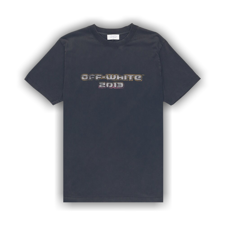 Buy Off-White Digit Bacchus Slim Short-Sleeve Tee 'Black Buy Off-White Digit Bacchus Slim Short-Sleeve Tee 'Black