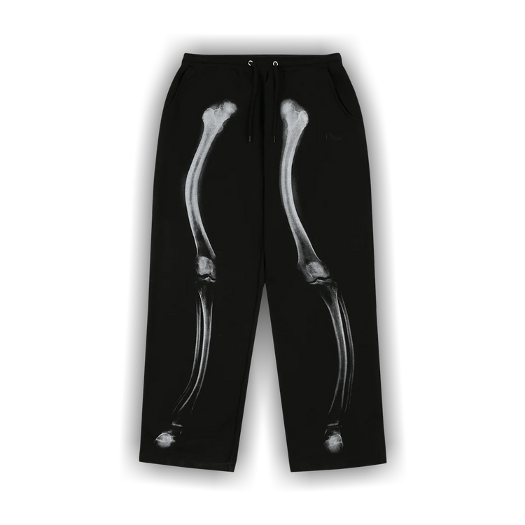 Buy Dime Wave Bones Sweatpants 'Black' - DIME23D1F33BLK | GOAT