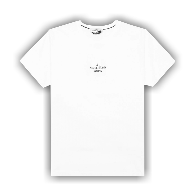 Buy Stone Island Archivio Project Short-Sleeve T-Shirt 'White 