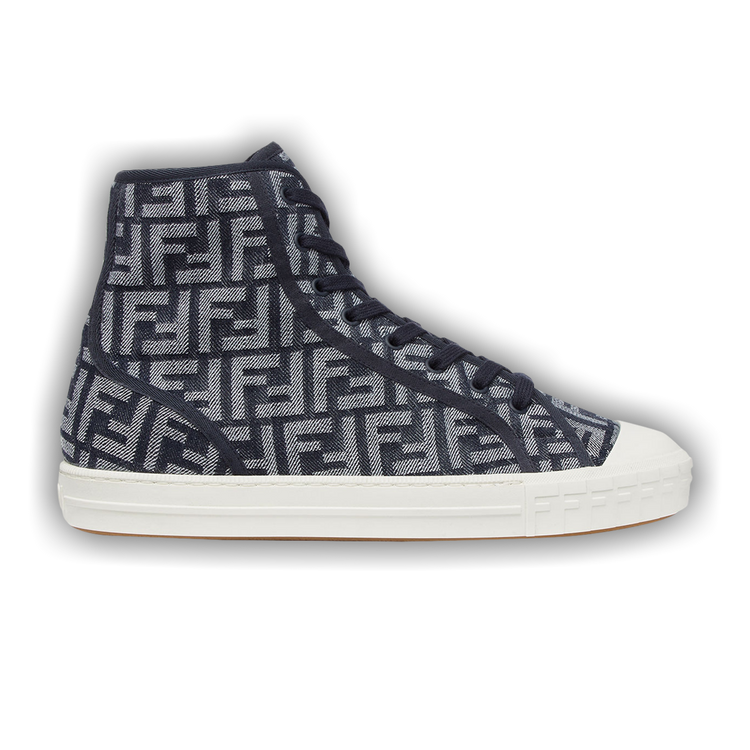 Buy Fendi FF Motif Domino High Blue Denim 7E1570 AM5H F0RBB GOAT