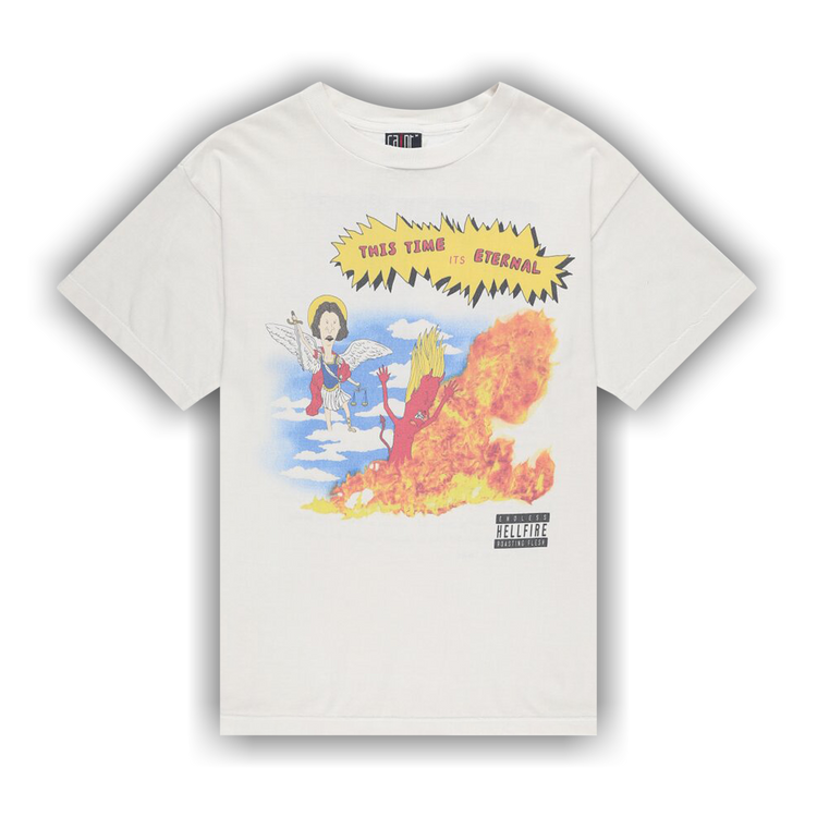 Buy Saint Michael Time Is Eternal Tee 'White' - SM A23 0000