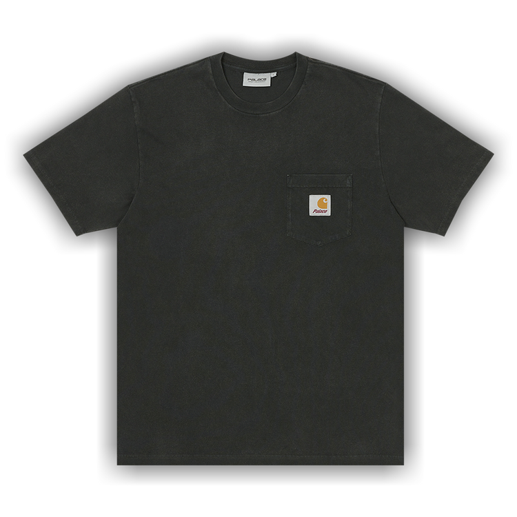 Buy Carhartt WIP x Palace Short-Sleeve Pocket T-Shirt 'Black' - I032478  BLAC | GOAT